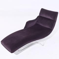 Vladimir Kagan Vladimir Kagan Mid Century Erica Lucite Chaise Lounge - 4046674