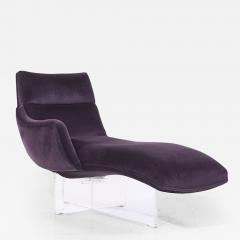 Vladimir Kagan Vladimir Kagan Mid Century Erica Lucite Chaise Lounge - 4049448