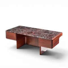 Vladimir Kagan Vladimir Kagan Mid Century Marble Top Executive Desk - 4704746