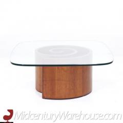 Vladimir Kagan Vladimir Kagan Mid Century Walnut Snail Coffee Table - 3676720