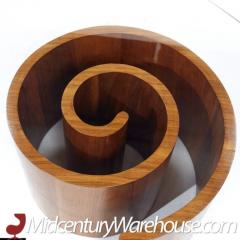 Vladimir Kagan Vladimir Kagan Mid Century Walnut Snail Coffee Table - 3676722