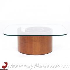 Vladimir Kagan Vladimir Kagan Mid Century Walnut Snail Coffee Table - 3676728