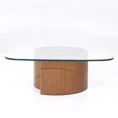 Vladimir Kagan Vladimir Kagan Mid Century Walnut Snail Coffee Table - 3842406