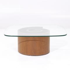 Vladimir Kagan Vladimir Kagan Mid Century Walnut Snail Coffee Table - 3842411