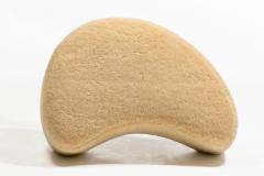 Vladimir Kagan Vladimir Kagan Nautilus Swivel Lounge Chair Ottoman in Butterscotch Shearling - 4333630