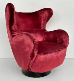 Vladimir Kagan Vladimir Kagan New York Collection Swivel Chair with Original Upholstery - 3613628