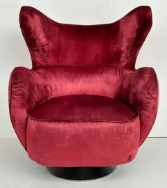 Vladimir Kagan Vladimir Kagan New York Collection Swivel Chair with Original Upholstery - 3613639