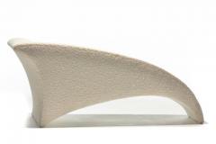 Vladimir Kagan Vladimir Kagan Post Modern Marilyn Chaise Lounge in Ivory White Boucl c 1986 - 2395354
