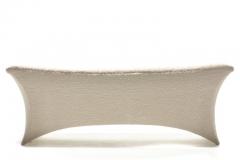 Vladimir Kagan Vladimir Kagan Post Modern Marilyn Sofa in Ivory White Boucl  - 2395355
