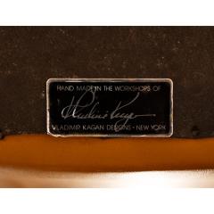 Vladimir Kagan Vladimir Kagan Rare Luxus Executive Chair with Lucite Arms 1970s Signed  - 3393429
