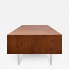 Vladimir Kagan Vladimir Kagan Rare Omnibus Side Table in Walnut and Lucite 1975 - 1698412