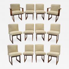 Vladimir Kagan Vladimir Kagan Rare Set of 12 Cubist Dining Chairs 1960s - 1788626