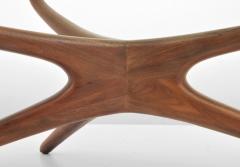 Vladimir Kagan Vladimir Kagan Sculptural Walnut Coffee Table - 1500013