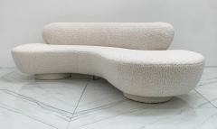 Vladimir Kagan Vladimir Kagan Serpentine Cloud Sofa for Directional in Heavy Boucle - 4004587