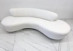 Vladimir Kagan Vladimir Kagan Serpentine Cloud Sofa for Directional in Heavy Ivory Boucle - 4175711