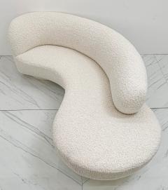 Vladimir Kagan Vladimir Kagan Serpentine Cloud Sofa for Directional in Heavy Teddy Boucle - 4088225