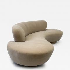 Vladimir Kagan Vladimir Kagan Serpentine Cloud Sofa for Directional in Tan Mohair - 3615165