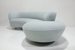 Vladimir Kagan Vladimir Kagan Serpentine Cloud Sofa in Holly Hunt Alpaca Mohair - 3955571