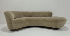 Vladimir Kagan Vladimir Kagan Serpentine Cloud Sofa in Maharam Mushroom Mohair - 4310719