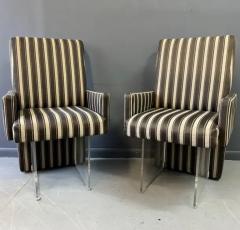 Vladimir Kagan Vladimir Kagan Set of 6 Clos Dining Chairs 2 Arms and 4 Side Chairs Mid Century - 3663064