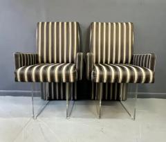 Vladimir Kagan Vladimir Kagan Set of 6 Clos Dining Chairs 2 Arms and 4 Side Chairs Mid Century - 3663120
