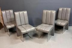 Vladimir Kagan Vladimir Kagan Set of 6 Clos Dining Chairs 2 Arms and 4 Side Chairs Mid Century - 3663121