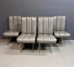 Vladimir Kagan Vladimir Kagan Set of 6 Clos Dining Chairs 2 Arms and 4 Side Chairs Mid Century - 3663126
