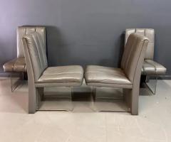 Vladimir Kagan Vladimir Kagan Set of 6 Clos Dining Chairs 2 Arms and 4 Side Chairs Mid Century - 3663137