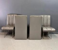 Vladimir Kagan Vladimir Kagan Set of 6 Clos Dining Chairs 2 Arms and 4 Side Chairs Mid Century - 3663141