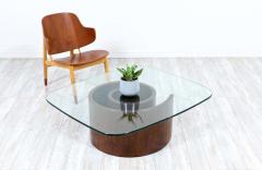 Vladimir Kagan Vladimir Kagan Snail Coffee Table with Glass Top for Selig - 2272000