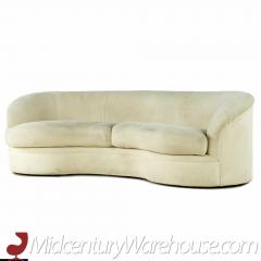 Vladimir Kagan Vladimir Kagan Style Directional Furniture Mid Century Biomorphic Kidney Sofa - 3694217