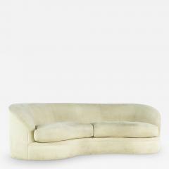 Vladimir Kagan Vladimir Kagan Style Directional Furniture Mid Century Biomorphic Kidney Sofa - 3758476