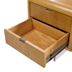 Vladimir Kagan Vladimir Kagan Style Gianni Walnut and Lucite Executive Desk - 4355568