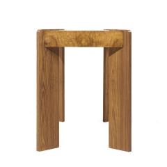 Vladimir Kagan Vladimir Kagan Style Mid Century Burlwood Backgammon Chess Game Console Table - 3993639