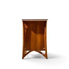 Vladimir Kagan Vladimir Kagan Style Mid Century Sculptural Walnut Lowboy Dresser - 4720411