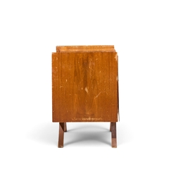 Vladimir Kagan Vladimir Kagan Style Mid Century Sculptural Walnut Nightstands Pair - 4755190