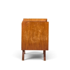 Vladimir Kagan Vladimir Kagan Style Mid Century Sculptural Walnut Nightstands Pair - 4755194