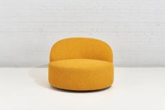 Vladimir Kagan Vladimir Kagan Swivel Chaise in Goldenrod Boucle Preview 1990 - 2299067