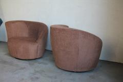 Vladimir Kagan Vladimir Kagan Swivel Lounge Chairs - 1117713