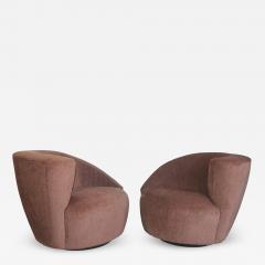 Vladimir Kagan Vladimir Kagan Swivel Lounge Chairs - 1118044