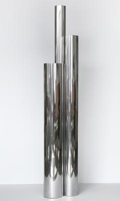 Vladimir Kagan Vladimir Kagan Tubular Polished Aluminum Skyscraper Floor Lamp - 982482