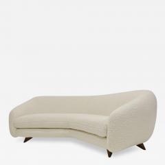 Vladimir Kagan Vladimir Kagan Wide Angle Tangent Sofa Model 506 in Holly Hunt Teddy 1950s - 3405184