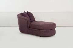 Vladimir Kagan Vladimir Kagan attributed for Design Studio Chaise Lounge 1990c  - 4503113