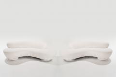 Vladimir Kagan Vladimir Kagan for Directional Cloud Sofas in Wool - 2562035