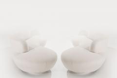 Vladimir Kagan Vladimir Kagan for Directional Cloud Sofas in Wool - 2562037