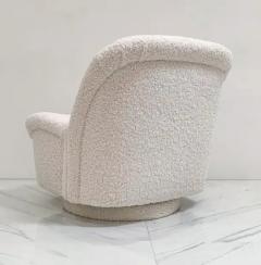 Vladimir Kagan Vladimir Kagan for Directional Furniture Swivel Lounge Chair in Boucle - 3175938