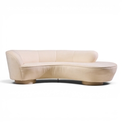 Vladimir Kagan Vladimir Kagan for Directional Mid Century Cloud Sculpted Sofa - 4698188