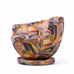 Vladimir Kagan Vladimir Kagan for Directional Mid Century Corkscrew Swivel Chairs Pair - 4239595