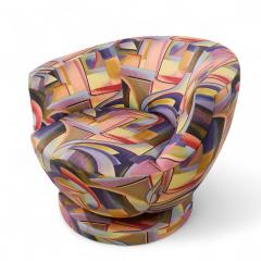 Vladimir Kagan Vladimir Kagan for Directional Mid Century Corkscrew Swivel Chairs Pair - 4239603