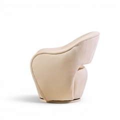 Vladimir Kagan Vladimir Kagan for Directional Model 100A Mid Century Swivel Lounge Chair Pair - 4698042